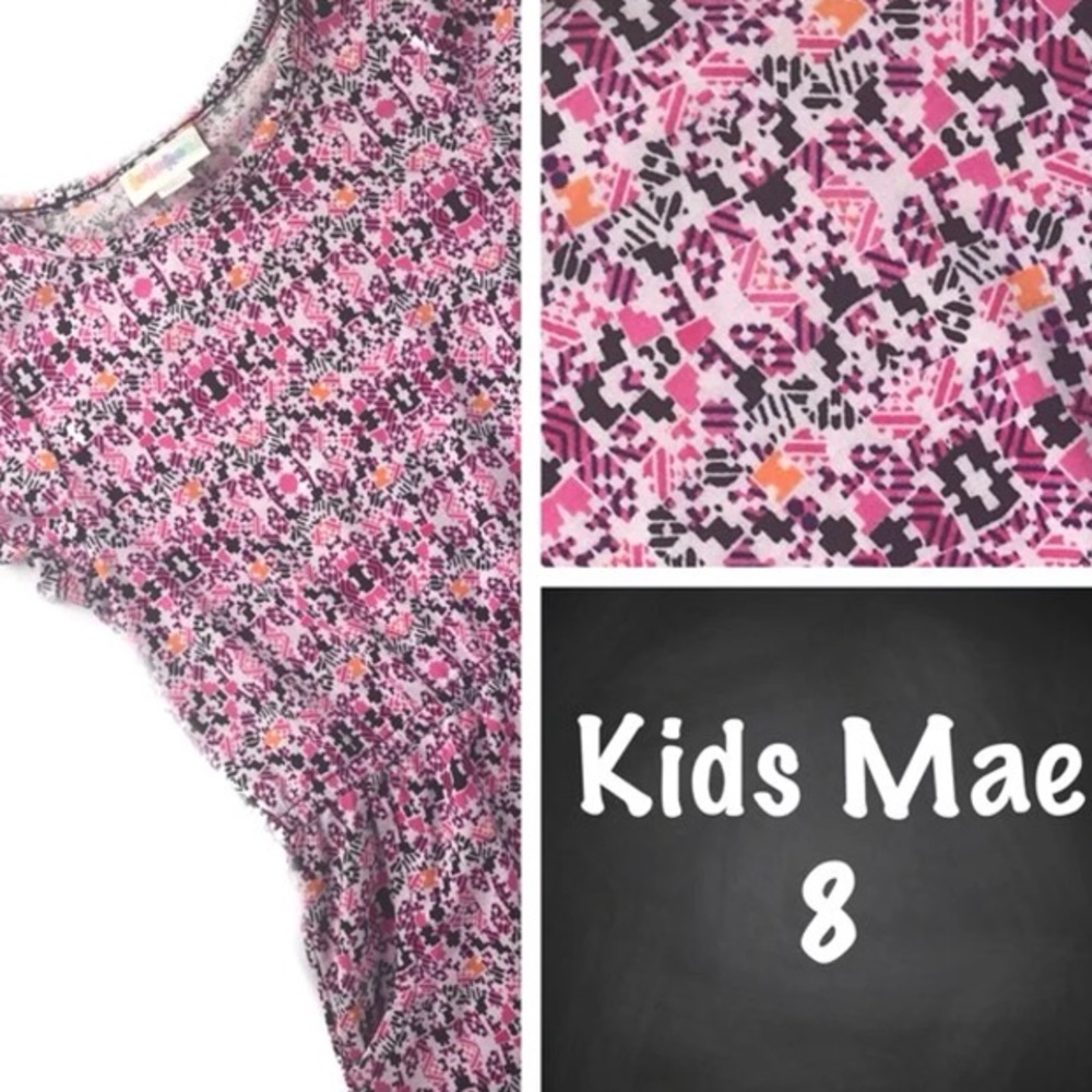 NWT Girl’s Mae Dress By LuLaRoe (size7/8)